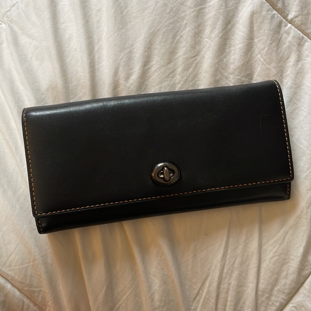 Coach 1942 Full Size Leather Wallet
